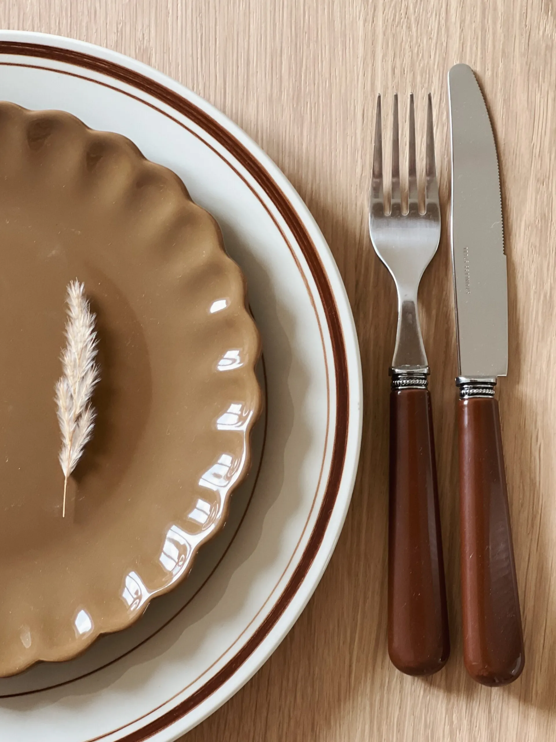 Sélection M Assiette à dessert fleur Outlet