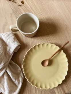 Sélection M Assiette à dessert fleur Outlet