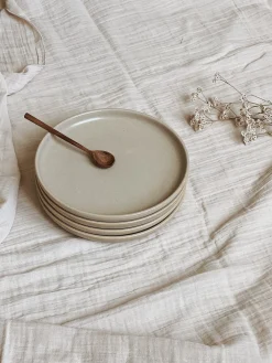 Sélection M Assiette en grès “sable” Best