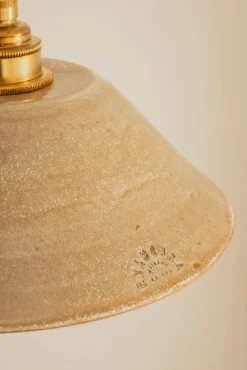 Sélection M Baladeuse Lisette en grès chamotté ivoire et vert de gris Discount