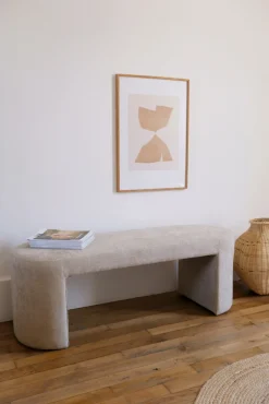 Sélection M Banc d’entrée en tissu Sale