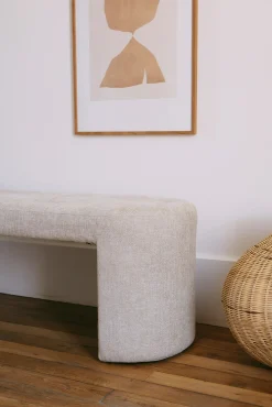 Sélection M Banc d’entrée en tissu Sale