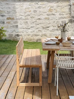 Sélection M Banc d’exterieur en teck Hot