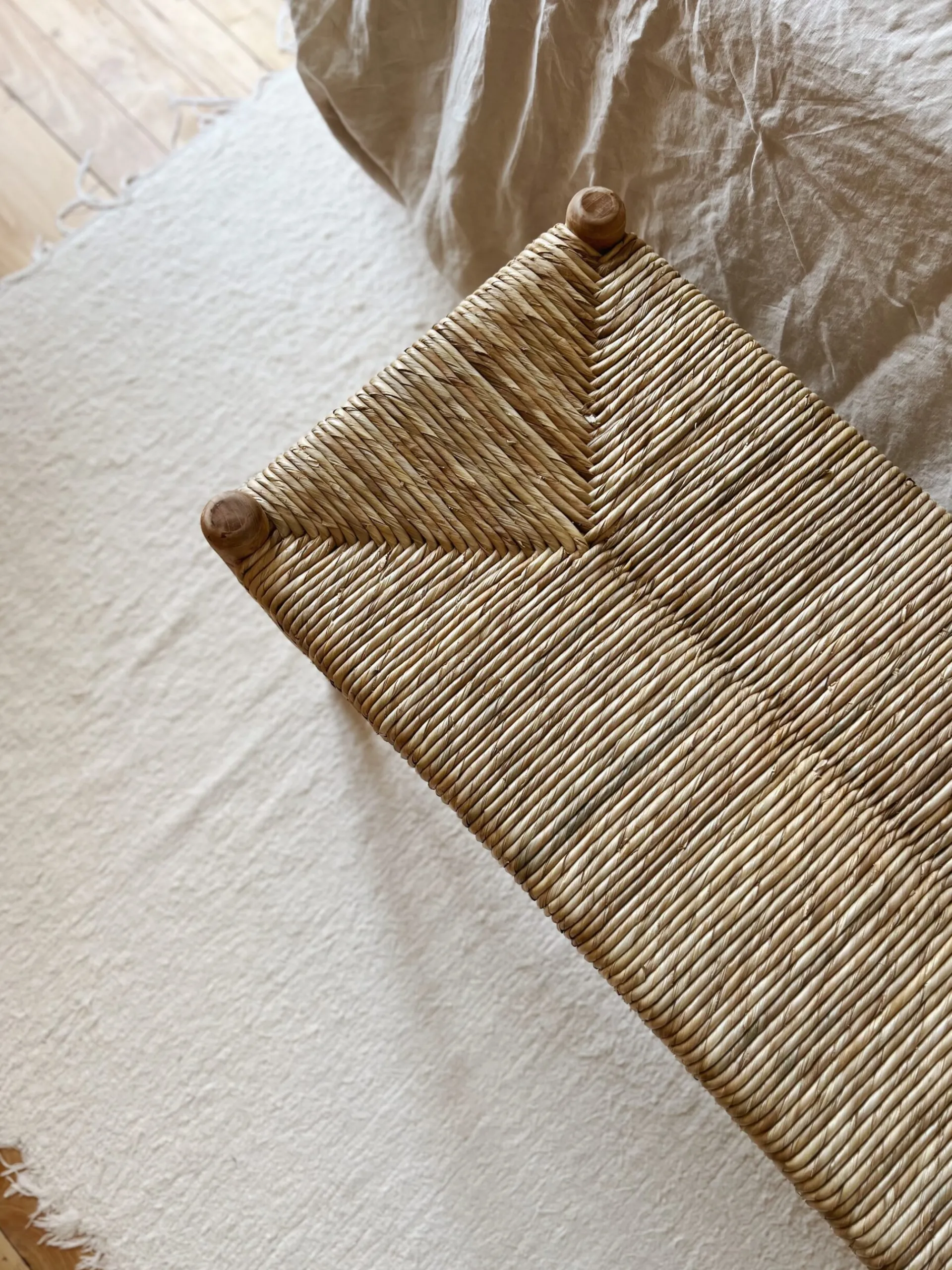 Sélection M Banc en teck et rotin Hot