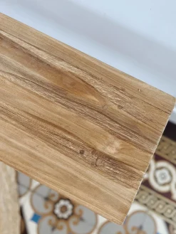 Sélection M Banc en teck recyclé – 120/140cm Sale