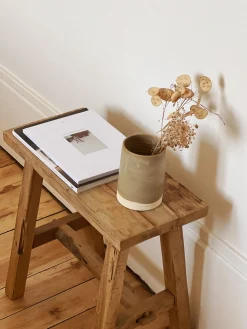 Sélection M Banc en teck recyclé – 40/50/60cm Sale