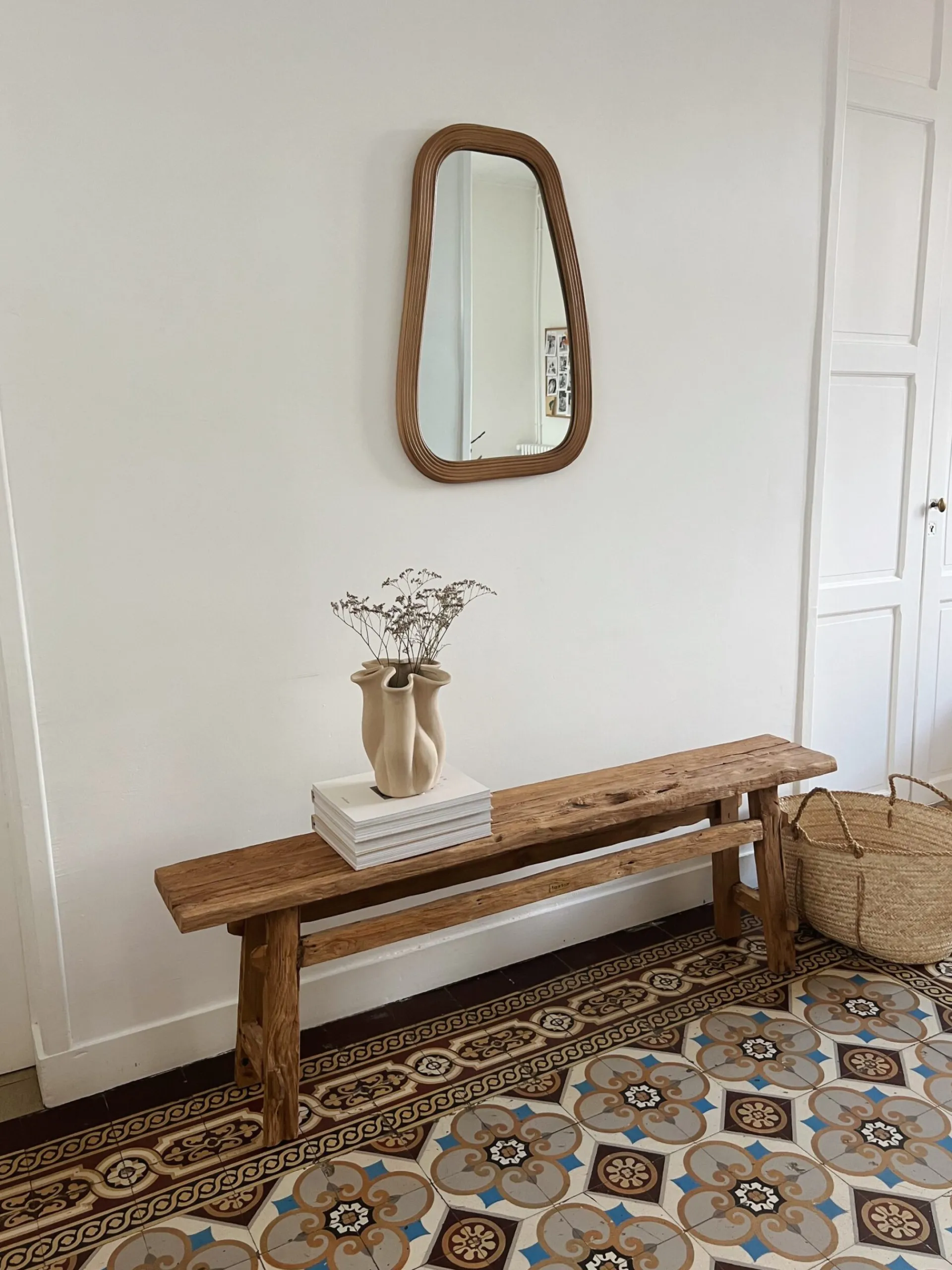 Sélection M Banc rustique en bois vieilli Best