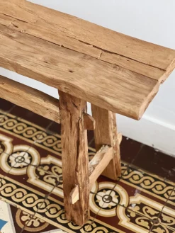 Sélection M Banc rustique en bois vieilli Best