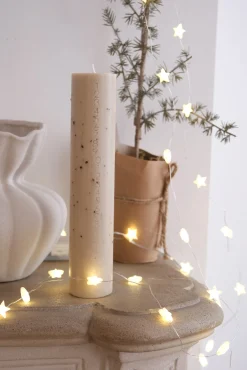 Sélection M Bougie de l’avent beige New