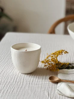 Sélection M Bougie en céramique – cire de soja – Nelia Sale
