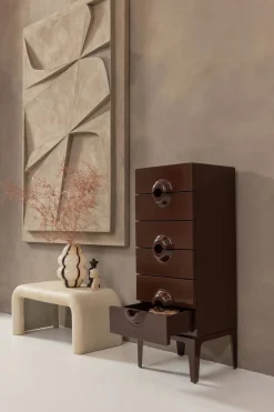 Sélection M Chiffonnier en métal brun Best