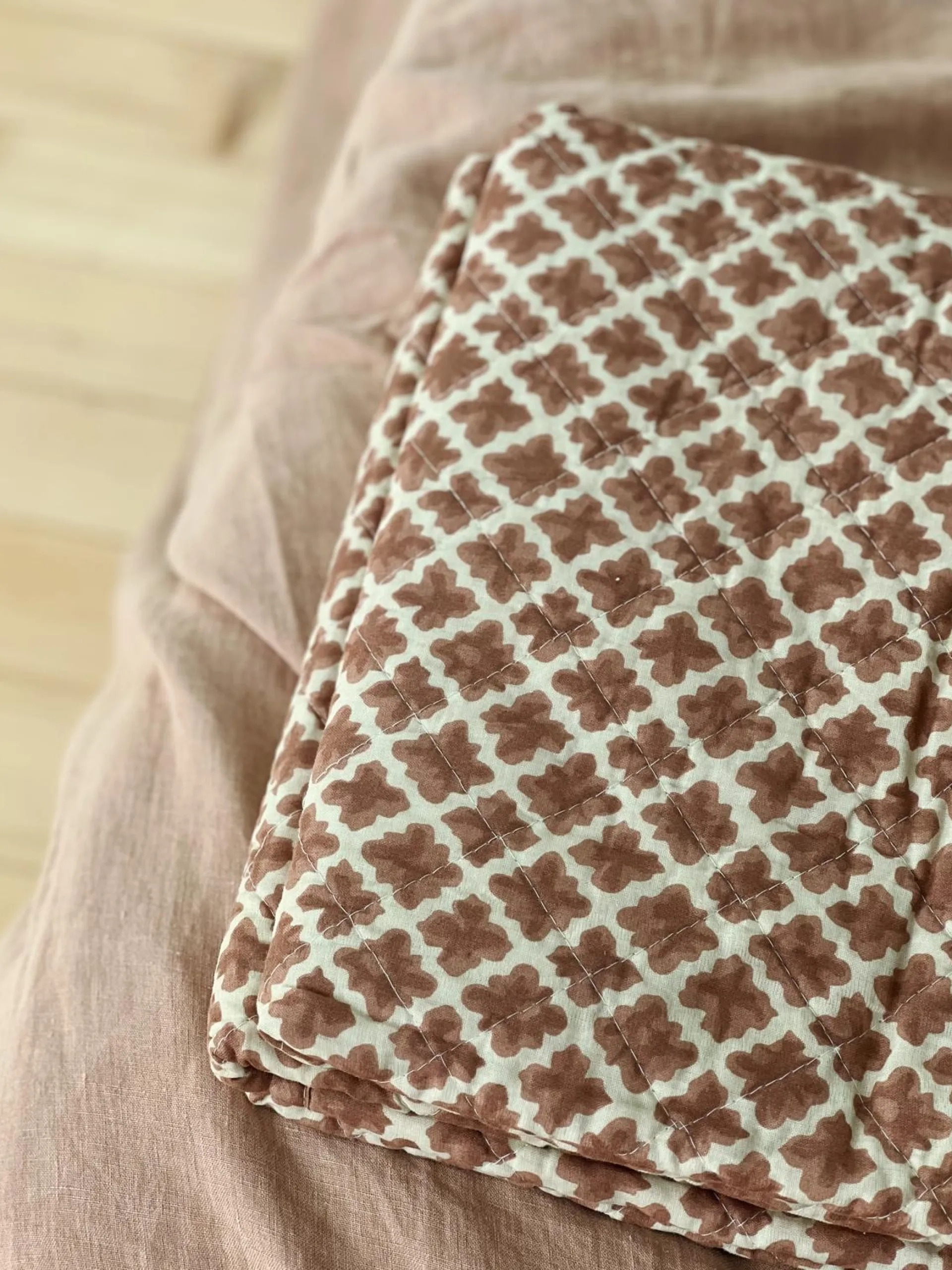 Sélection M Courtepointe en Coton à Motifs Best