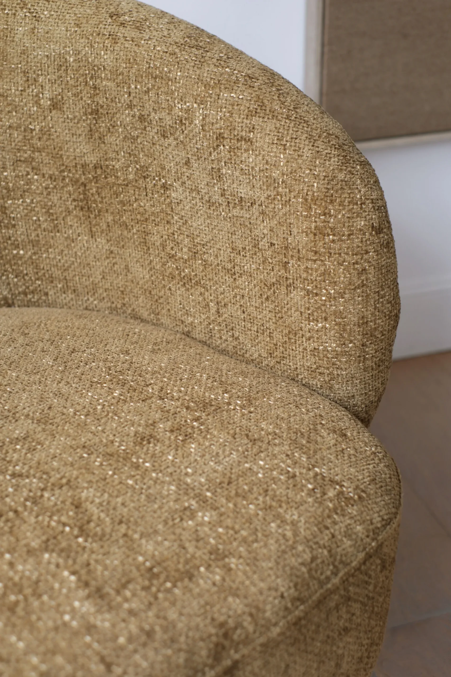 Sélection M Fauteuil cocon pivotant bronze Outlet