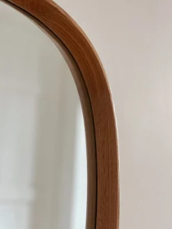 Sélection M Grand miroir en bois de chêne