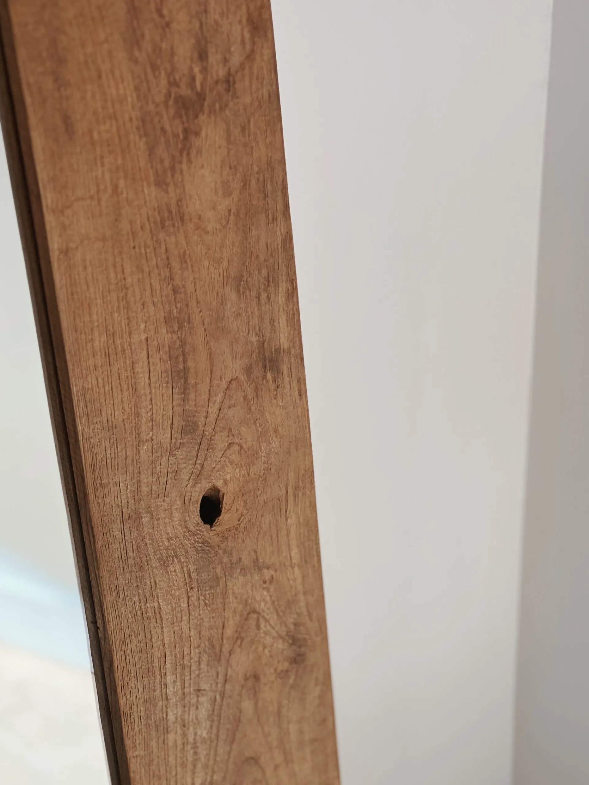 Sélection M Grand miroir en teck recyclé Best