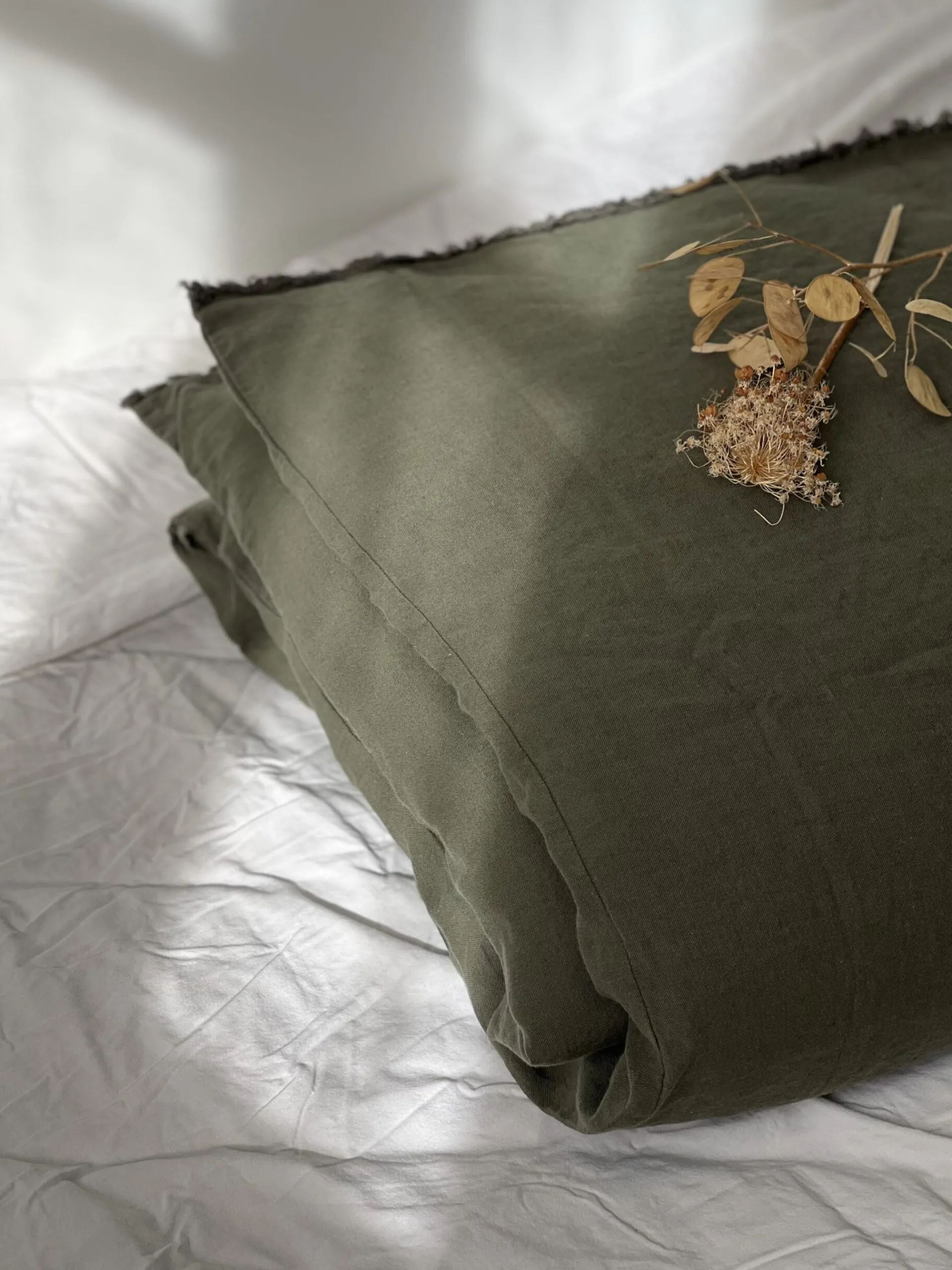 Sélection M Housse d’édredon lin et coton Clearance