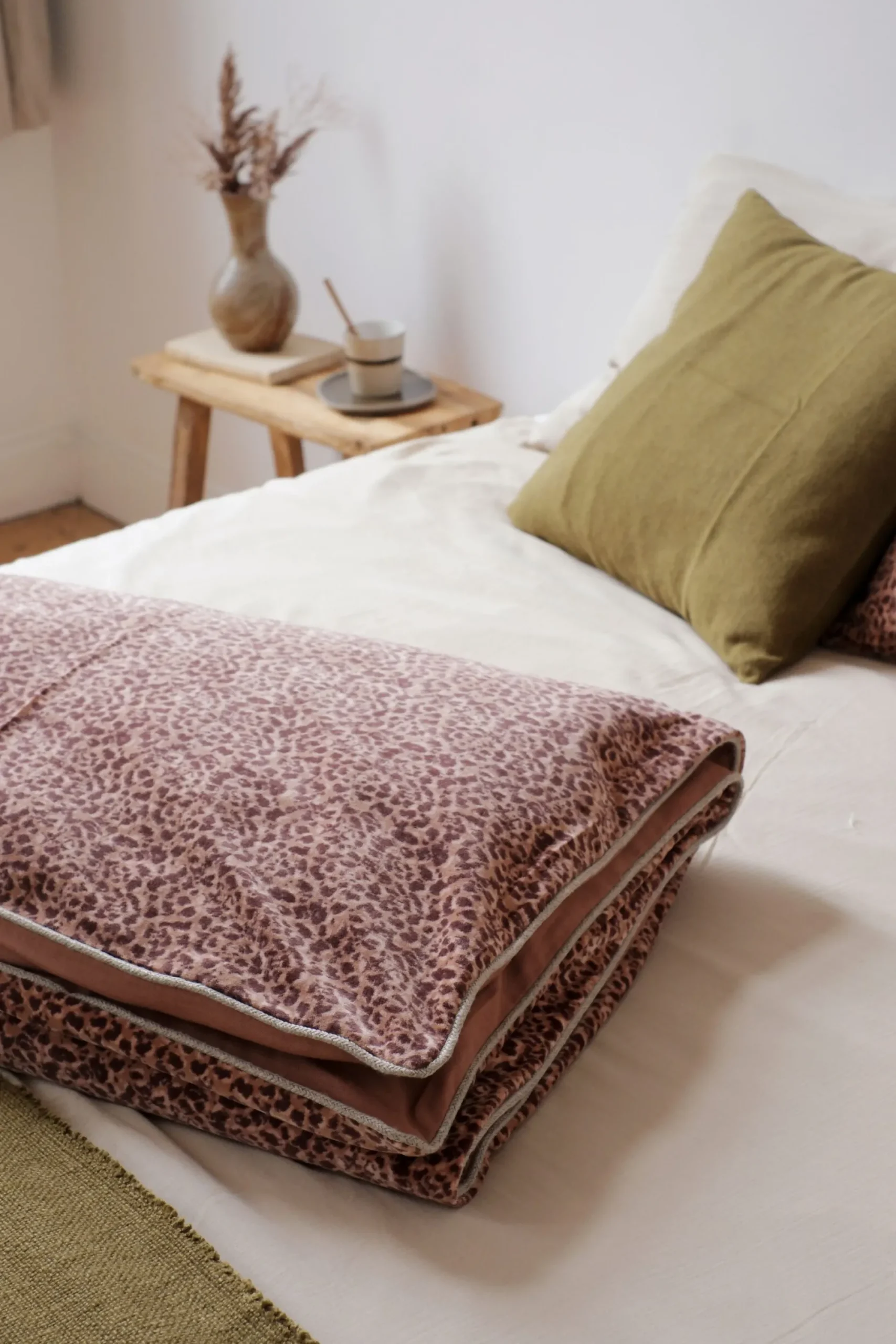 Sélection M Housse d’édredon Léopard New