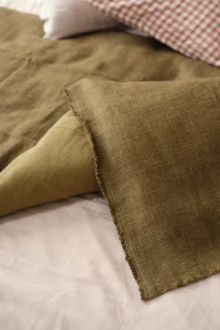 Sélection M Housse d’édredon vert Olive Discount