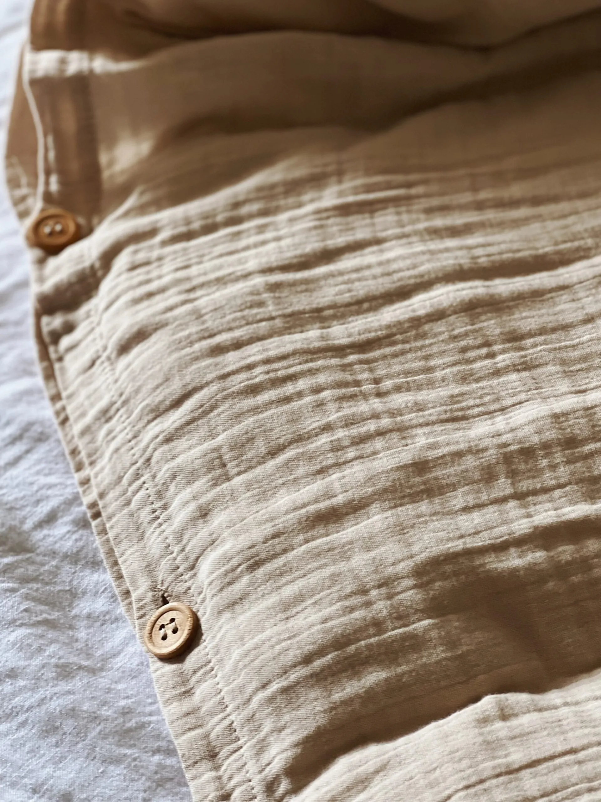 Sélection M Housse de couette en gaze de coton Sale