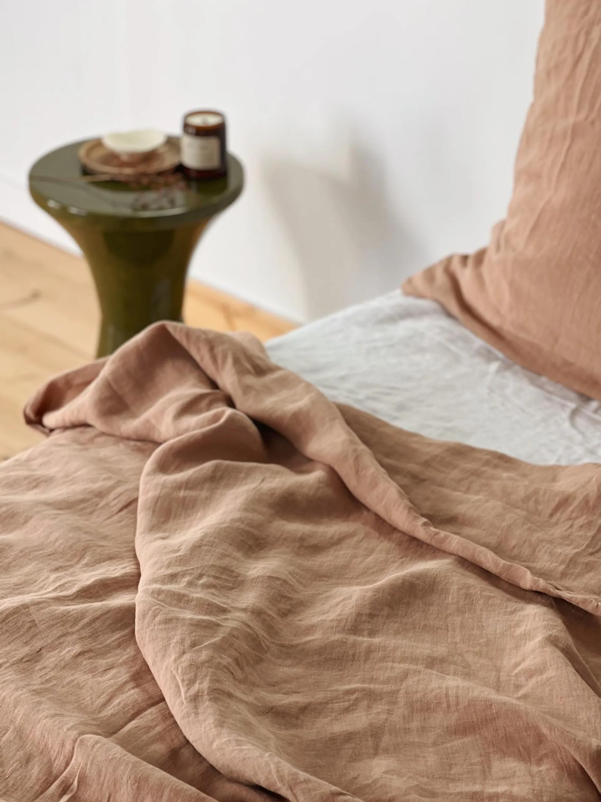 Sélection M Housse de couette lin coton Discount