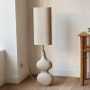 Sélection M Lampadaire avec pied organique beige Online