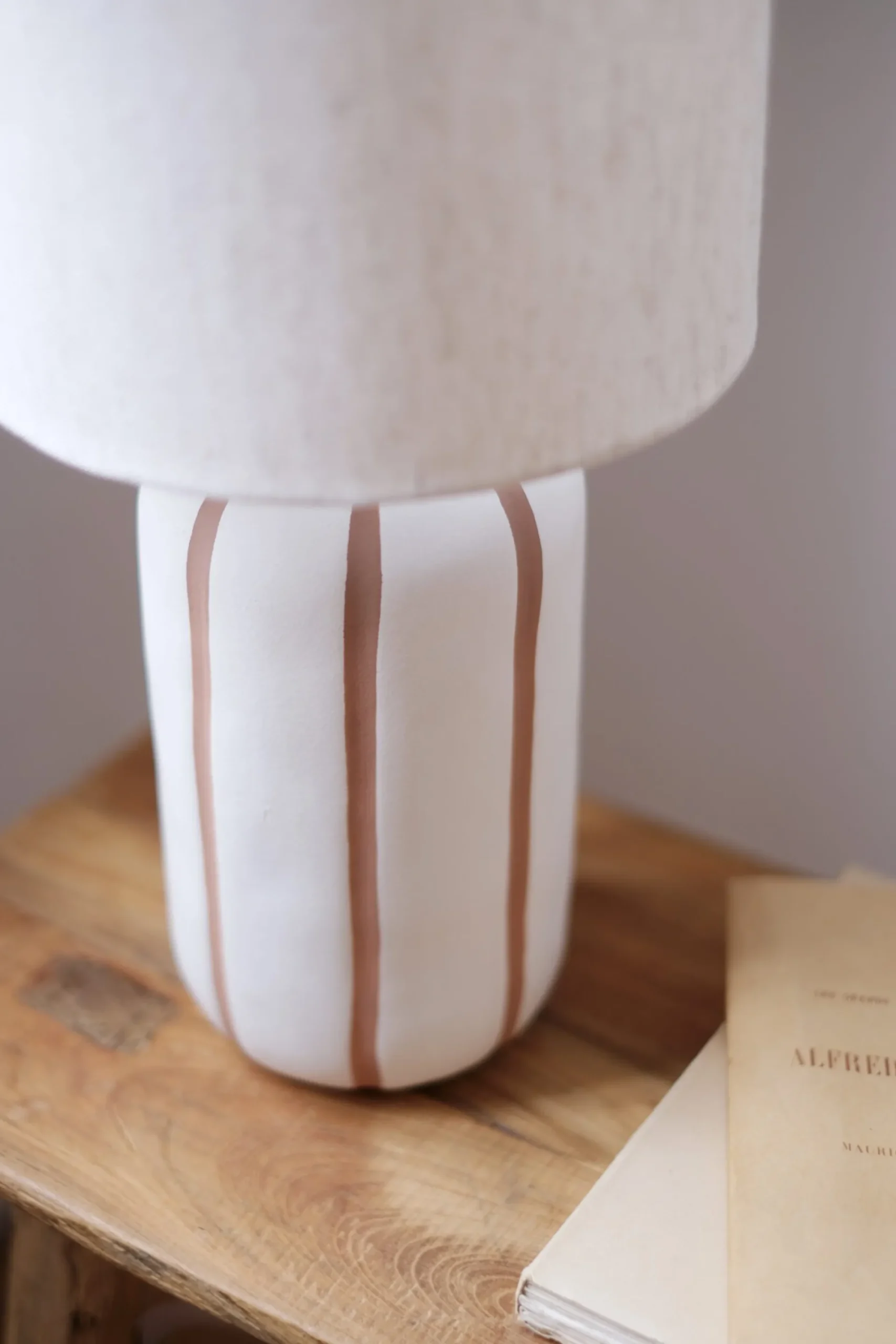 Sélection M Lampe à poser céramique écrue New