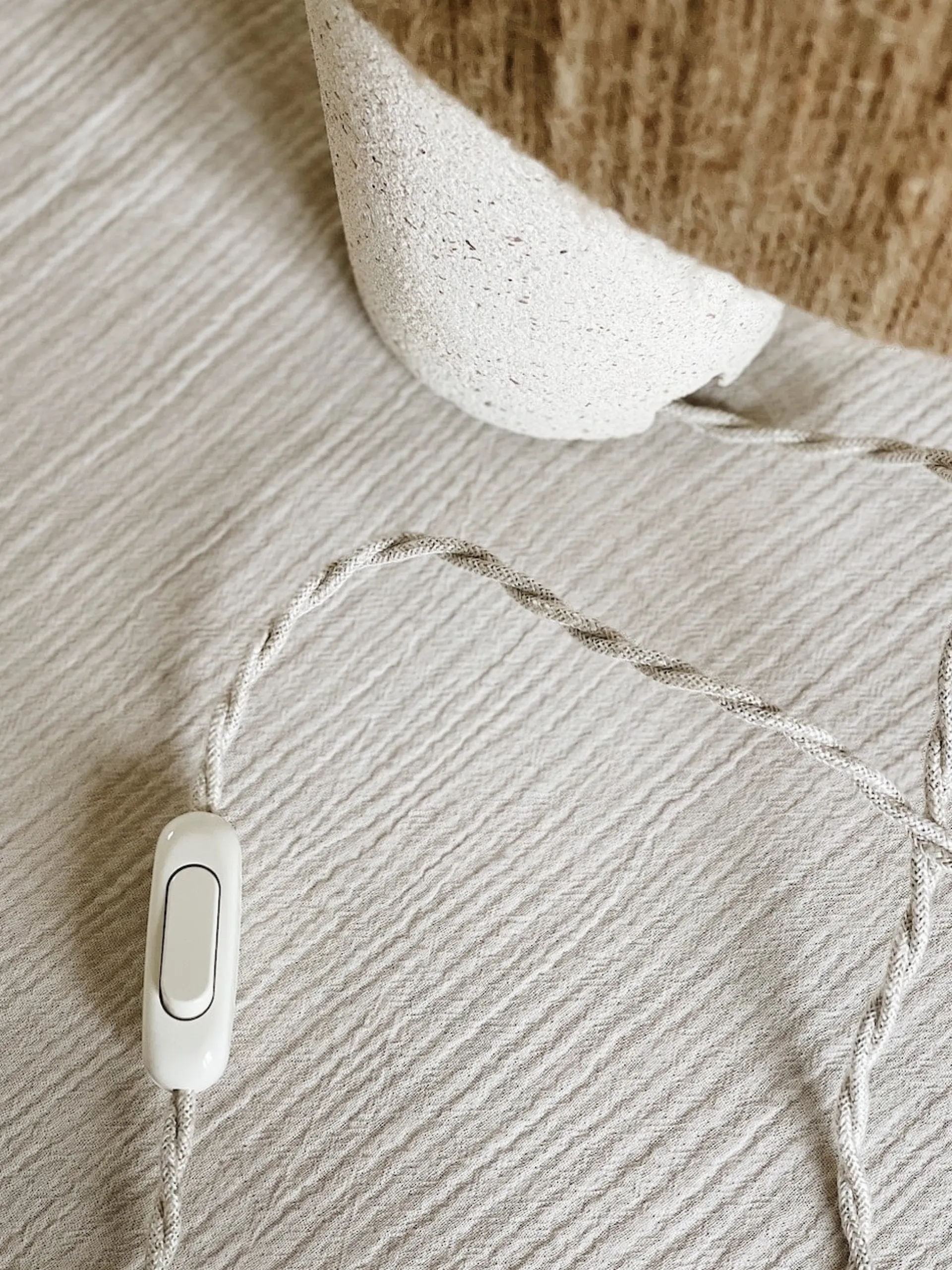 Sélection M Lampe à Poser en Béton “Honorine” Outlet