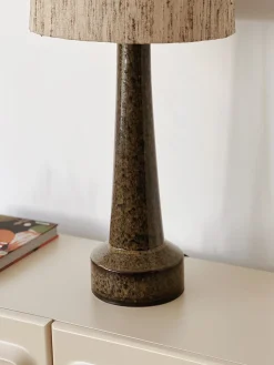 Sélection M Lampe en grès moutarde Best