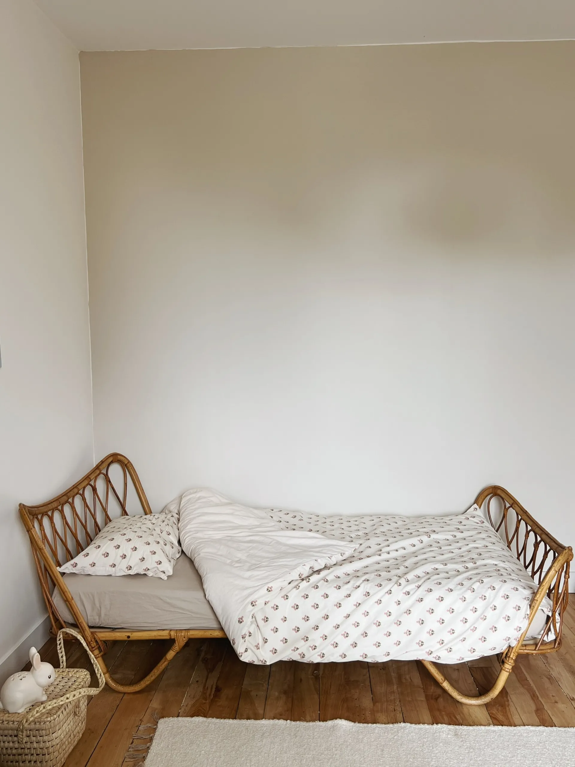 Sélection M Lit en rotin vintage Outlet