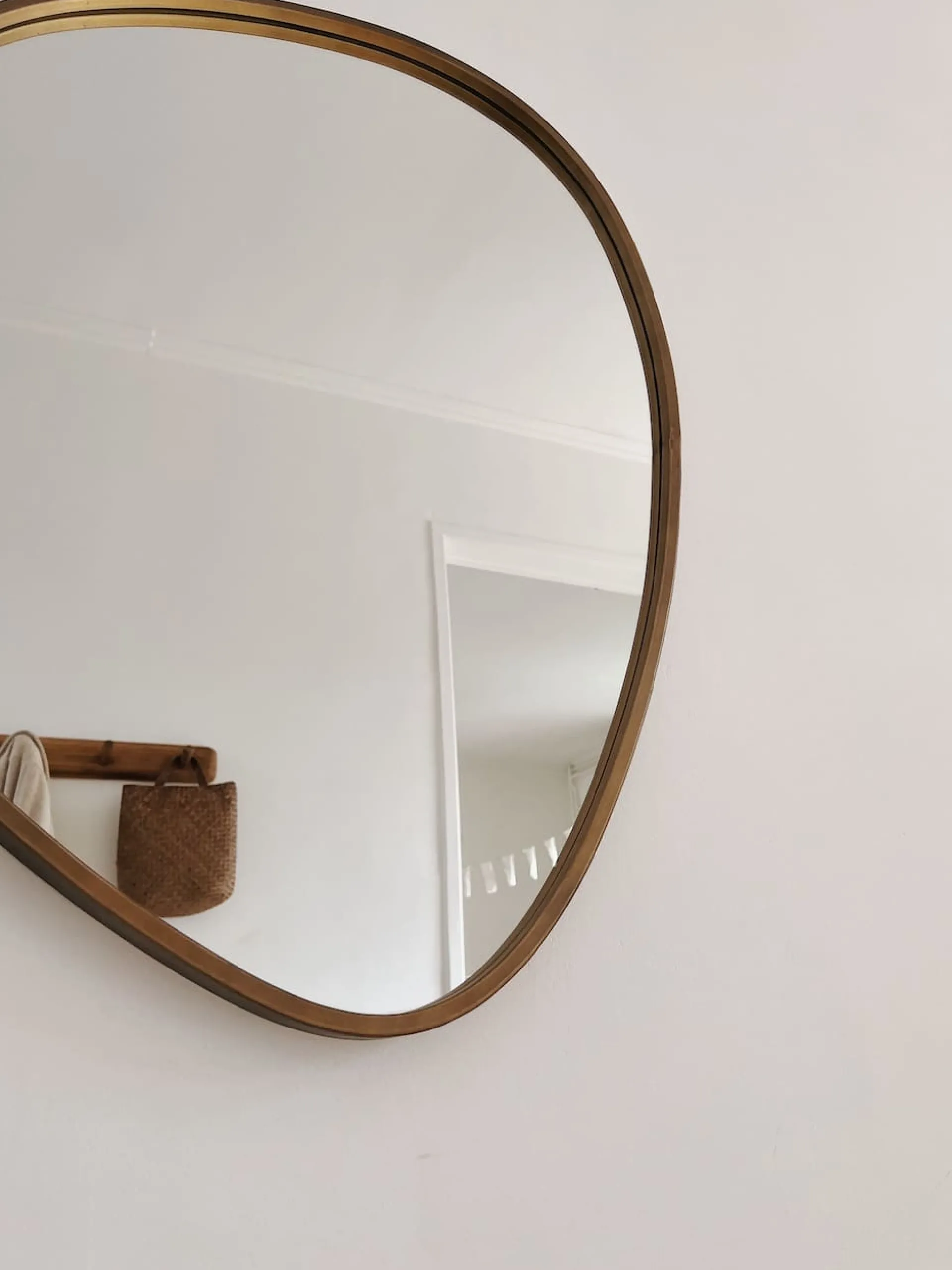 Sélection M Miroir doré “Bastien”