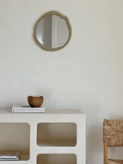 Sélection M Miroir en résine de forme organique Outlet