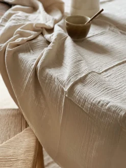 Sélection M Nappe en gaze de coton pampa Hot