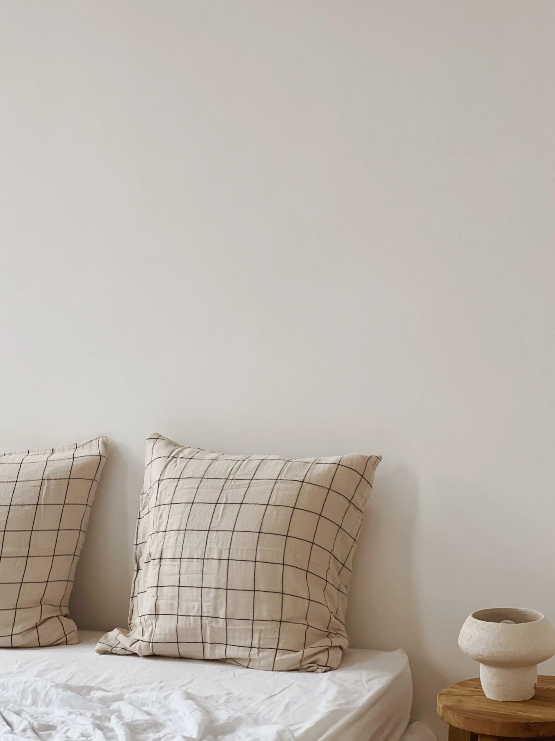 Sélection M Paire de taies d’oreiller en gaze de coton New