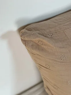 Sélection M Paire de taies d’oreiller en gaze de coton New