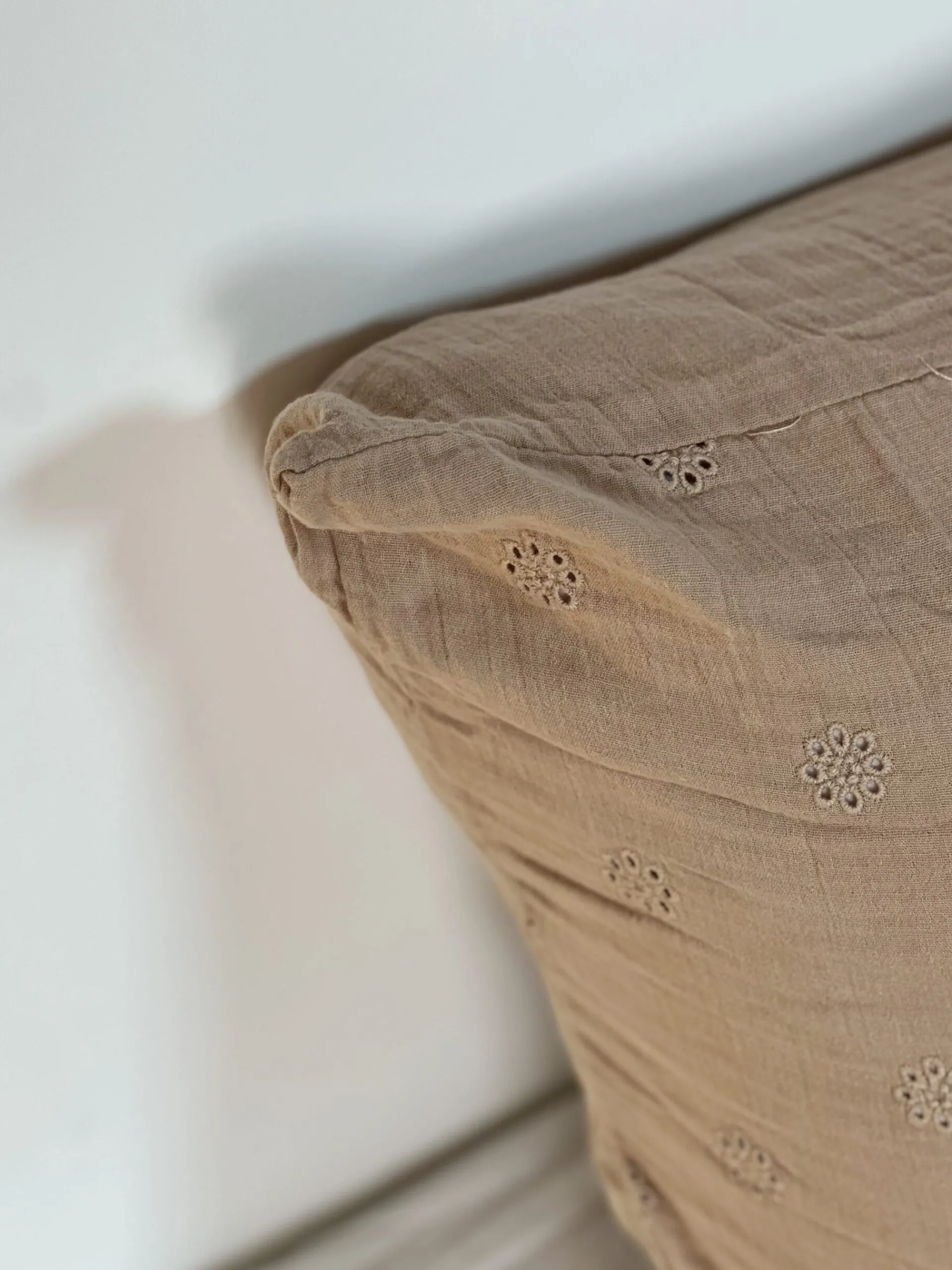 Sélection M Paire de taies d’oreiller en gaze de coton New