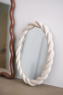 Sélection M Petit miroir organique écru Discount