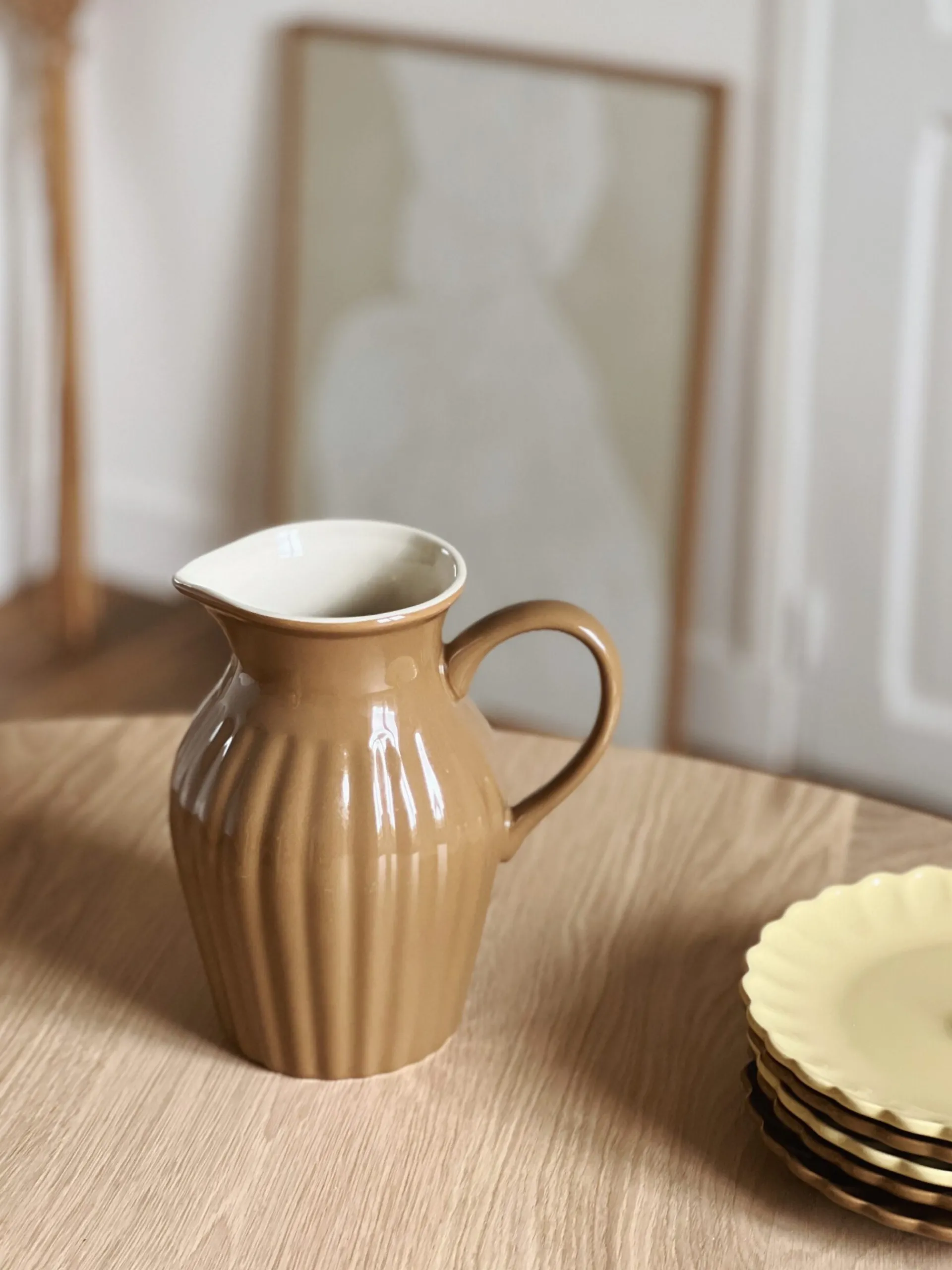 Sélection M Pichet en grès avec anse Hot