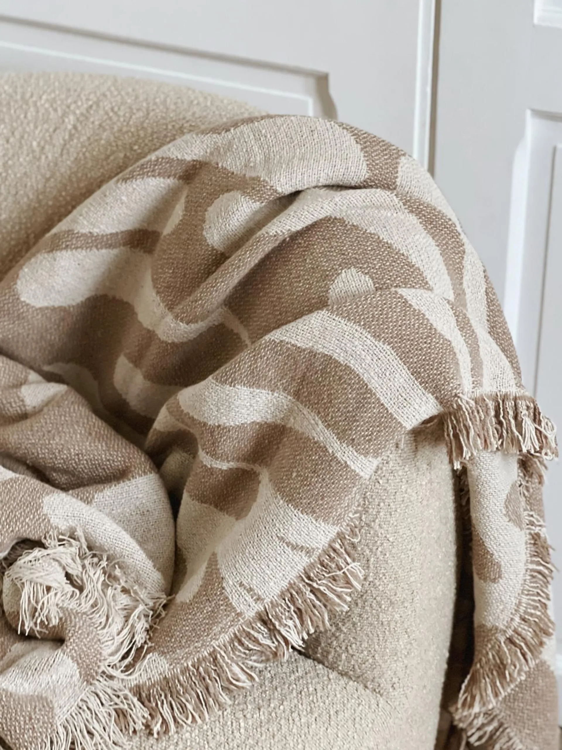 Sélection M Plaid Coton Recyclé Online