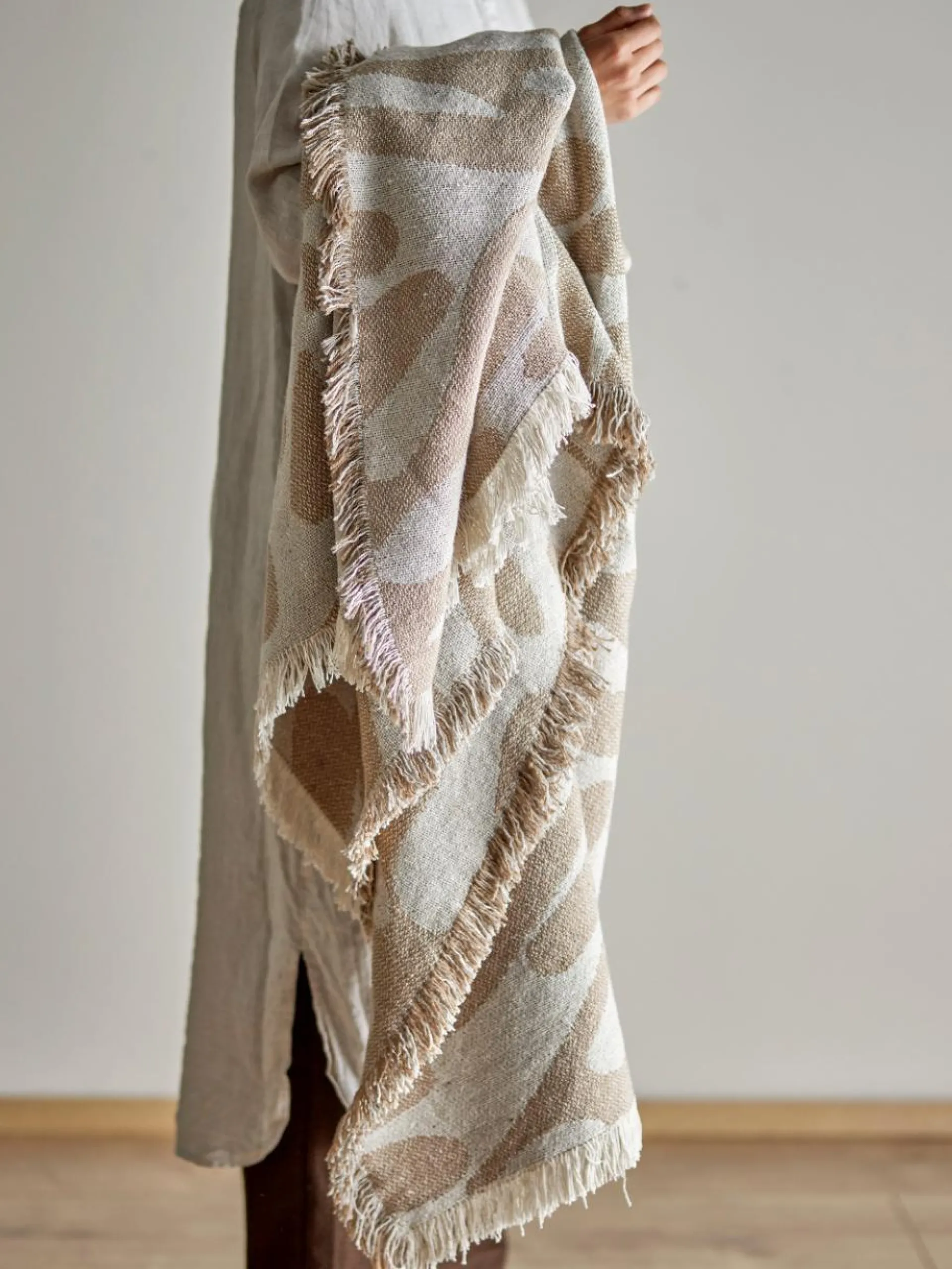 Sélection M Plaid Coton Recyclé Online