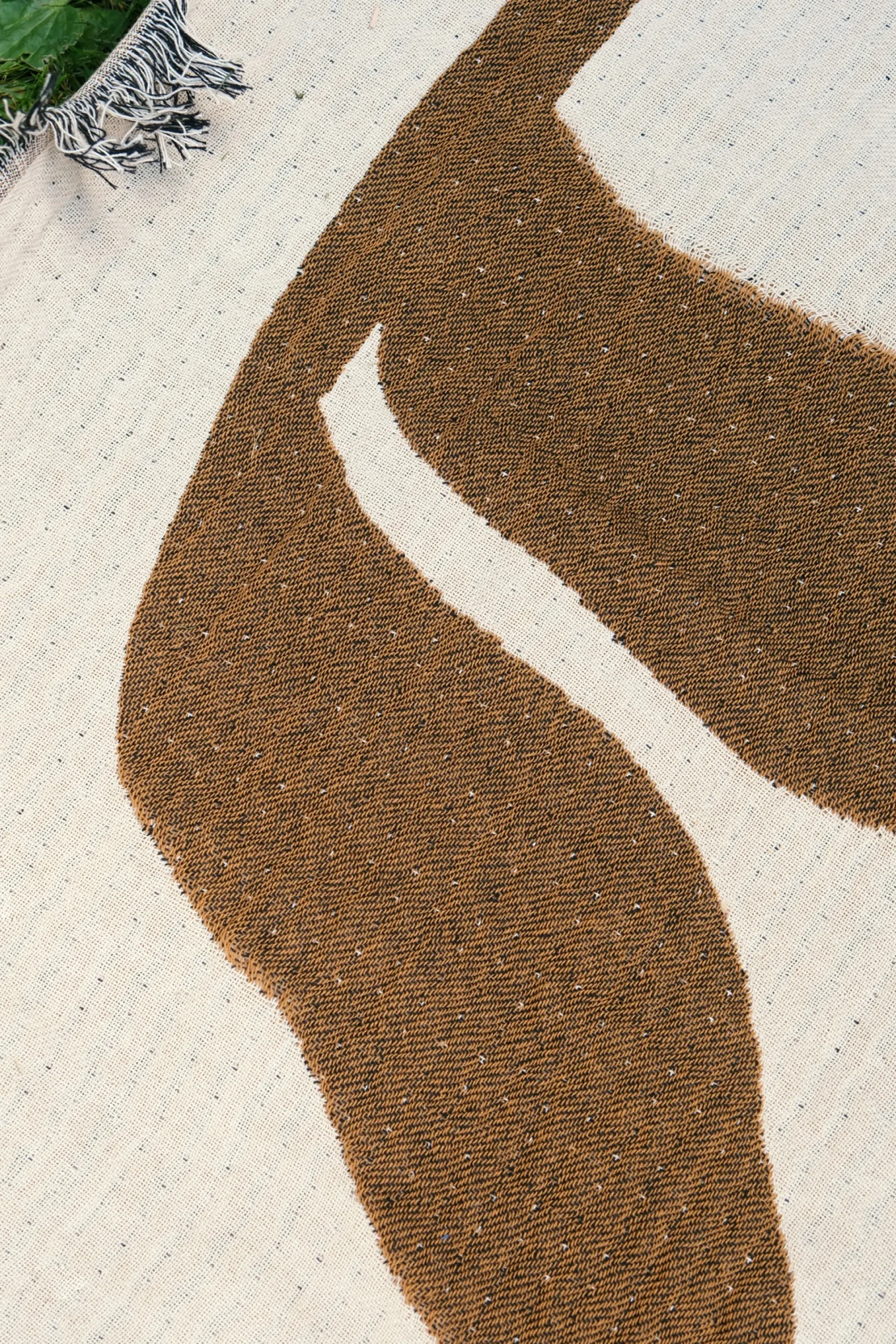 Sélection M Plaid en coton imprimé Hot