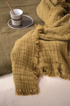 Sélection M Plaid en coton naturel Clearance