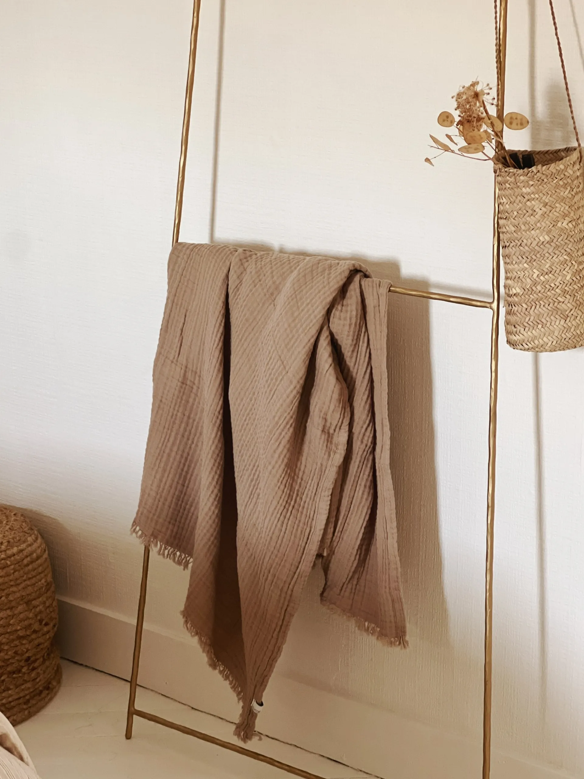 Sélection M Plaid en gaze de coton Best