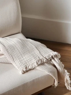 Sélection M Plaid en gaze de coton Best