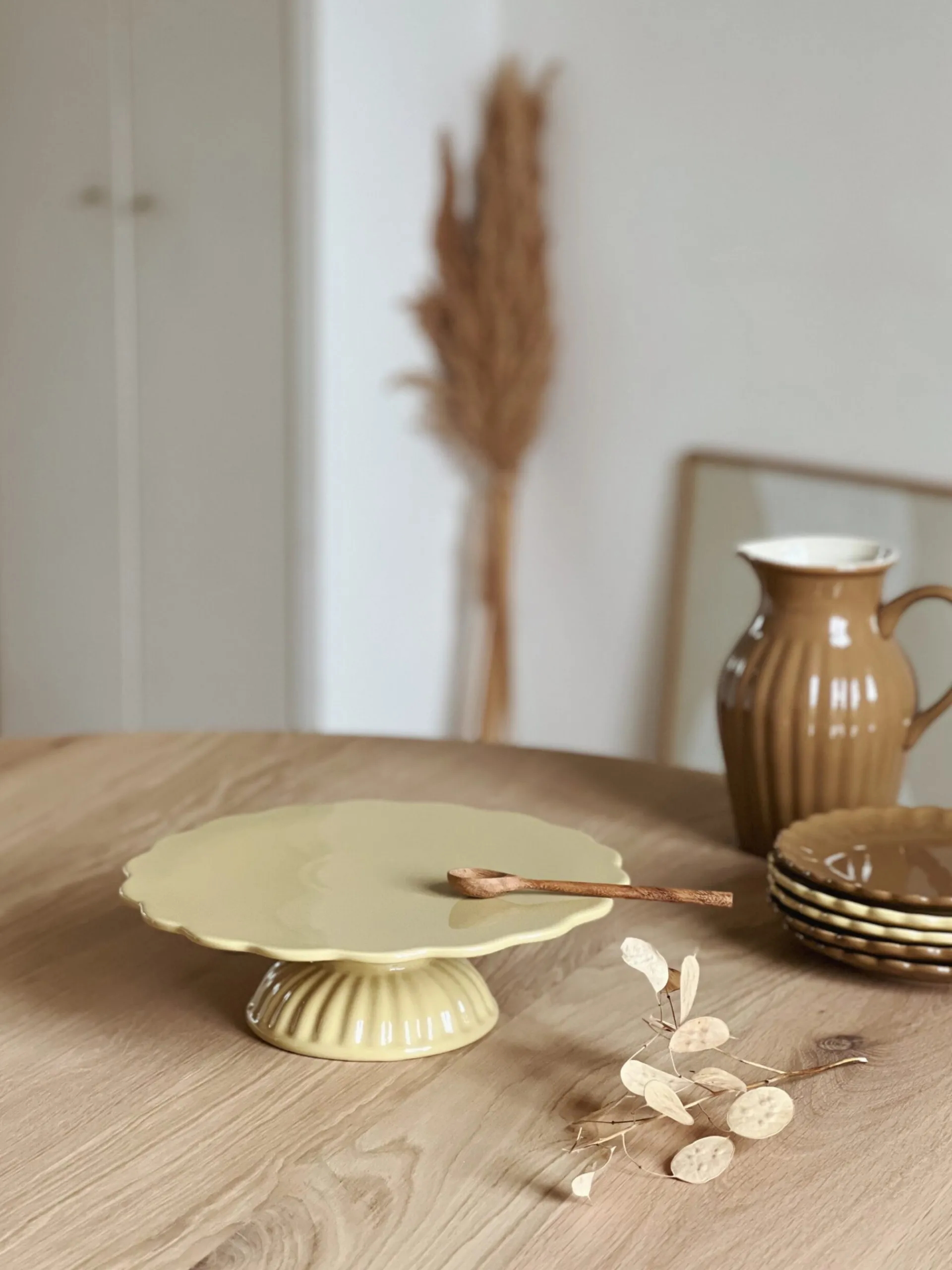 Sélection M Plat à gateaux sur pied New