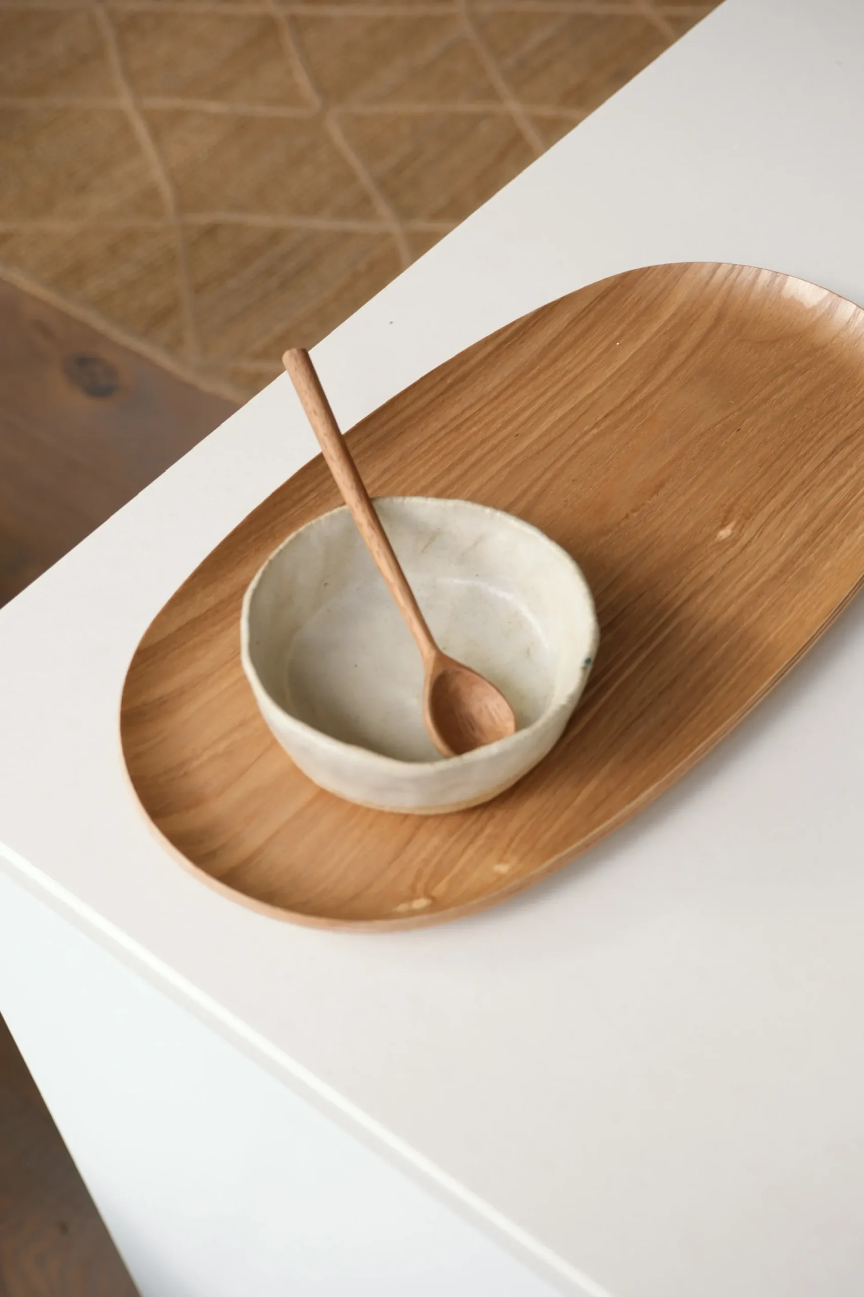 Sélection M Plateau ovale en bois Online