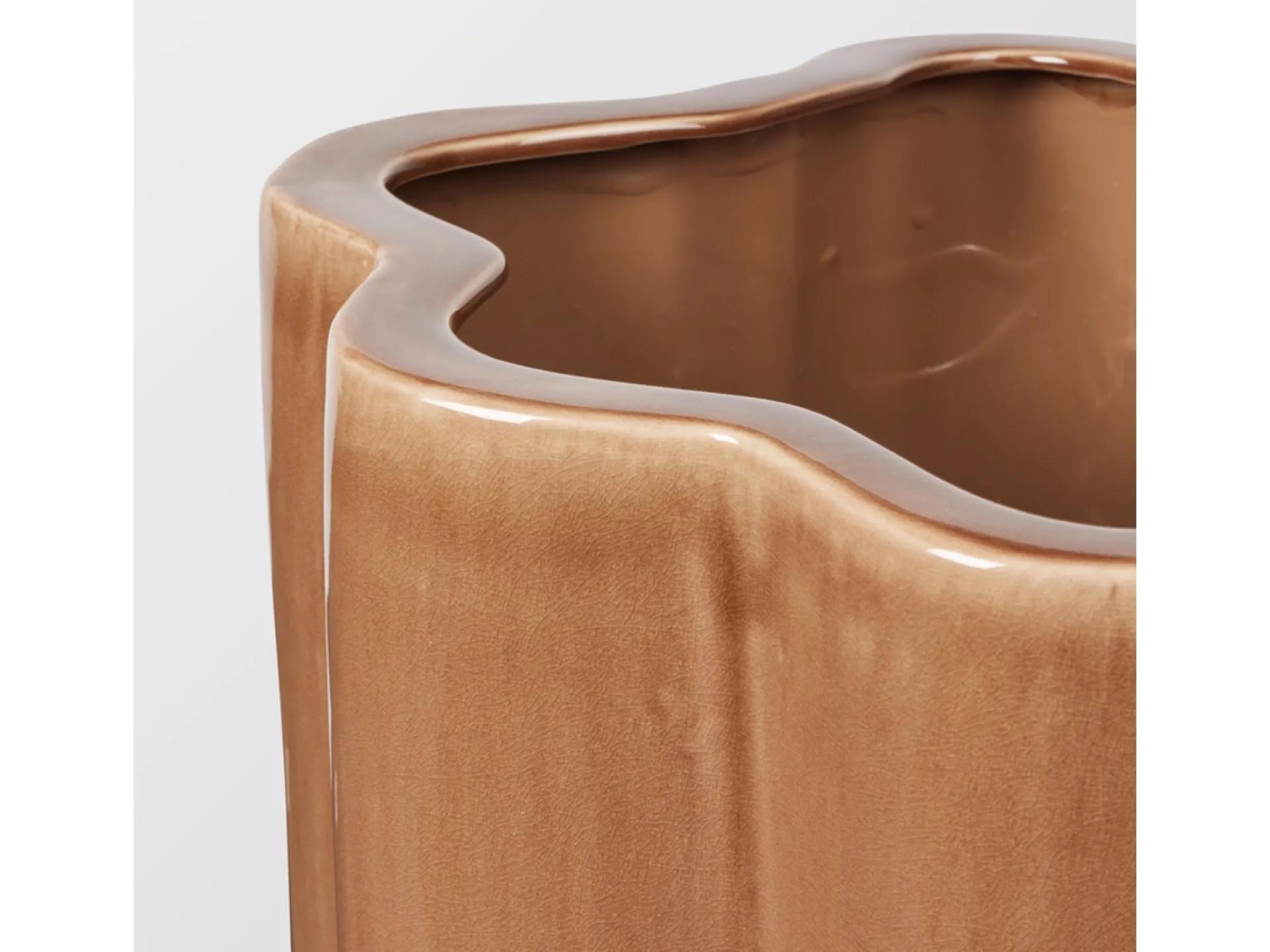 Sélection M Pot de fleur en céramique émaillée Online