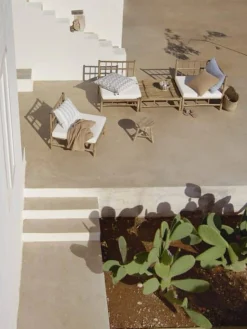 Sélection M Salon de Jardin en Bambou Modulable Discount