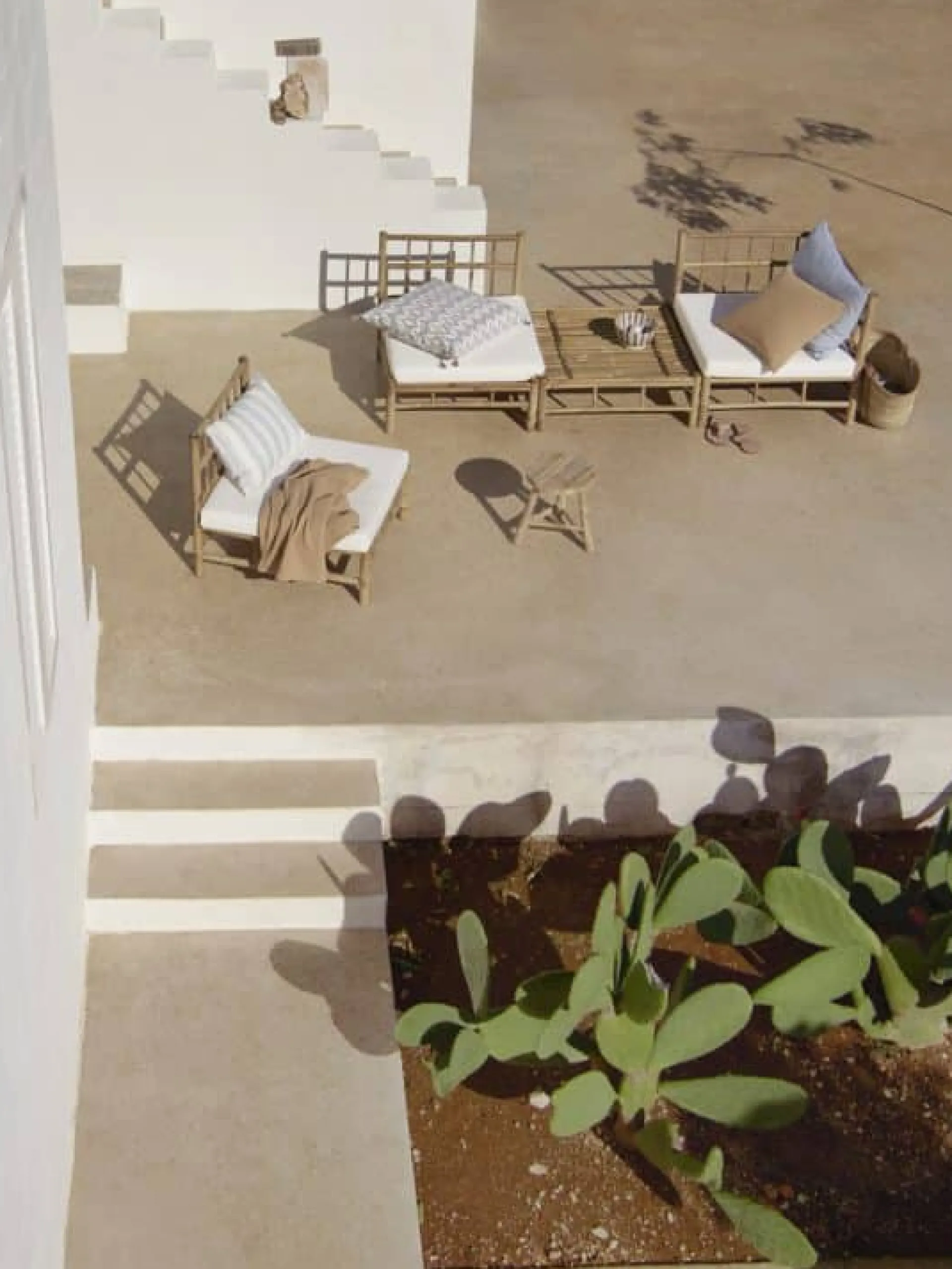 Sélection M Salon de Jardin en Bambou Modulable Discount