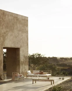 Sélection M Salon de Jardin en Bambou Modulable Discount