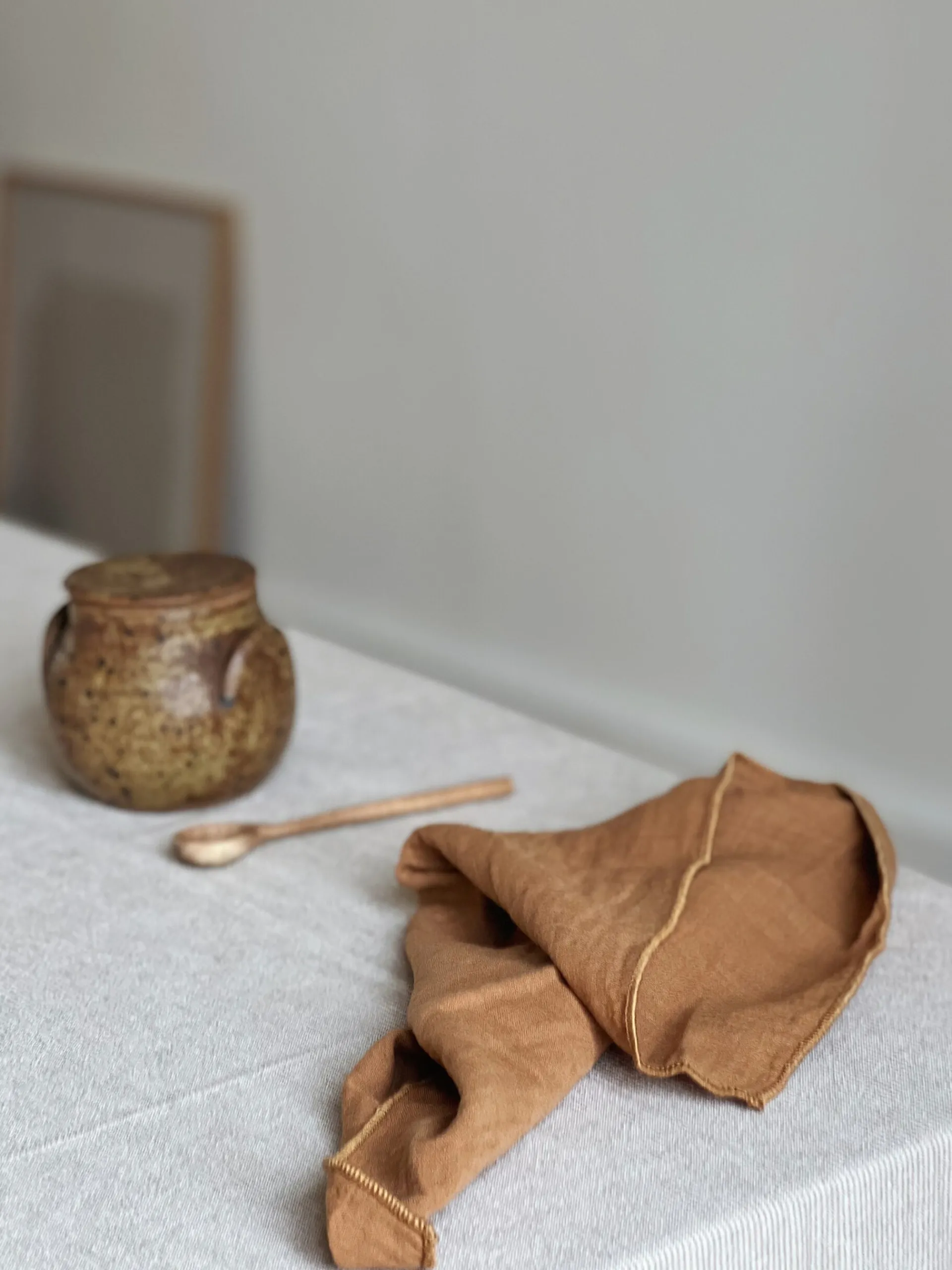 Sélection M Serviette de table gaze de coton Hot